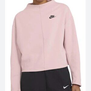 Nike Sportswear Tech Fleece Women's Pink Crewneck in Size Medium